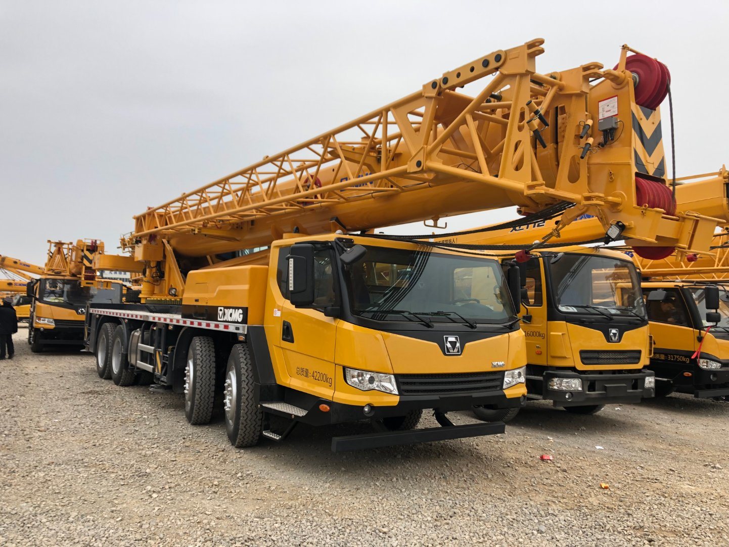 Qy50ka Hydraulic Heavy Lift Crane 55 Ton 60.5m Boom Mobile Truck Crane