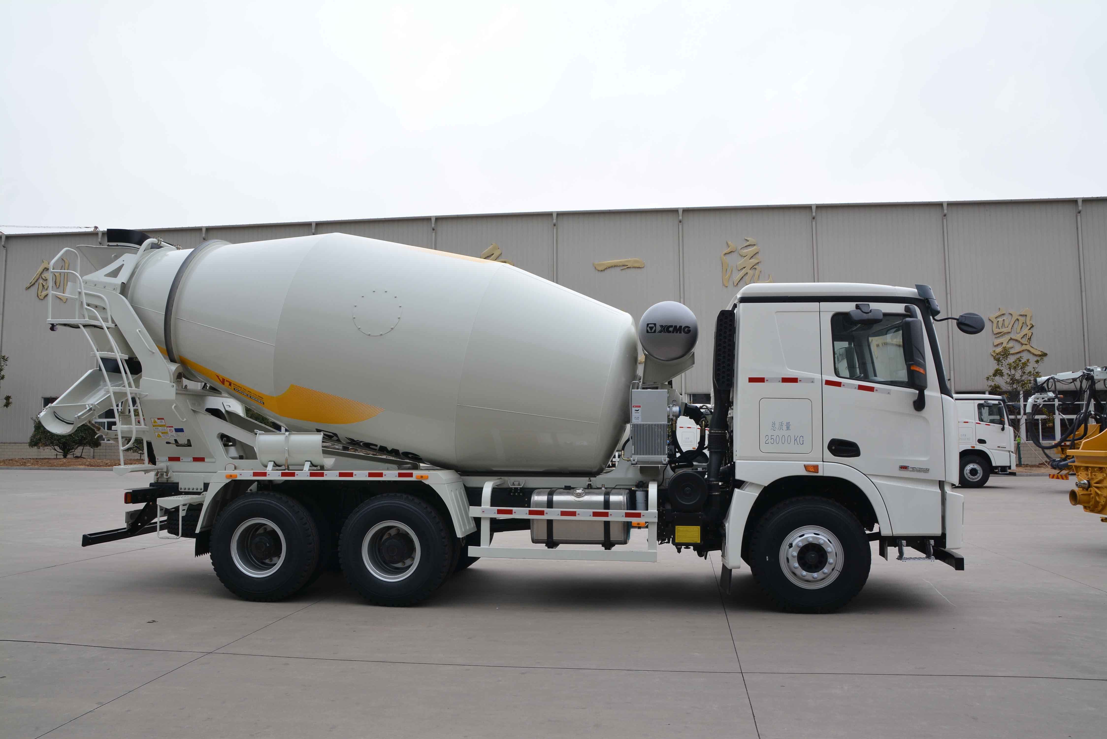 Shanghai Export HOWO 12 Cubic Meters Heavi Concrete Mixer Truck for Sale