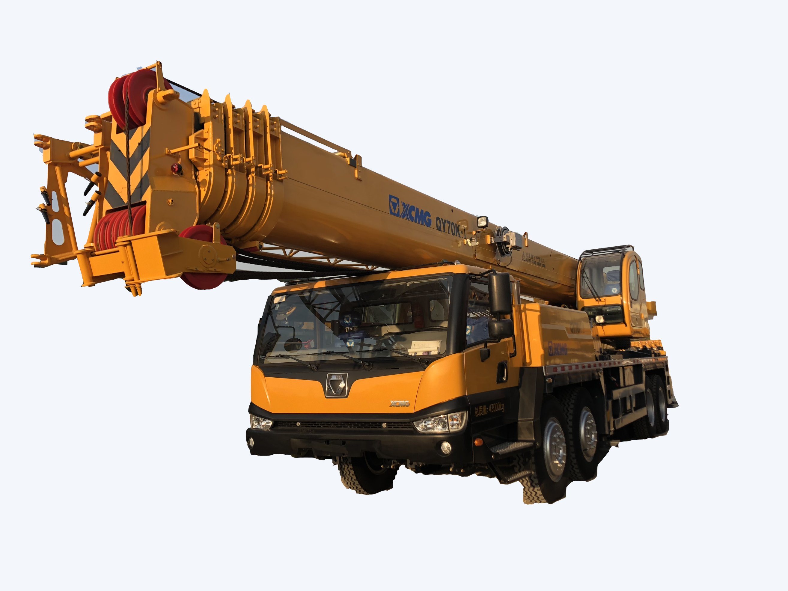 
                La flèche télescopique 70ton camion grue QY70K-J′ai Grue mobile
            