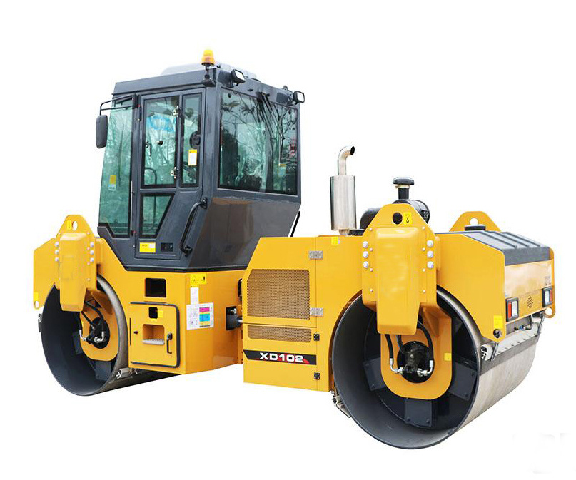 Top Brand Best Selling 10 Ton Double Drum Road Roller Compactor Xd102 Manufacturer Price