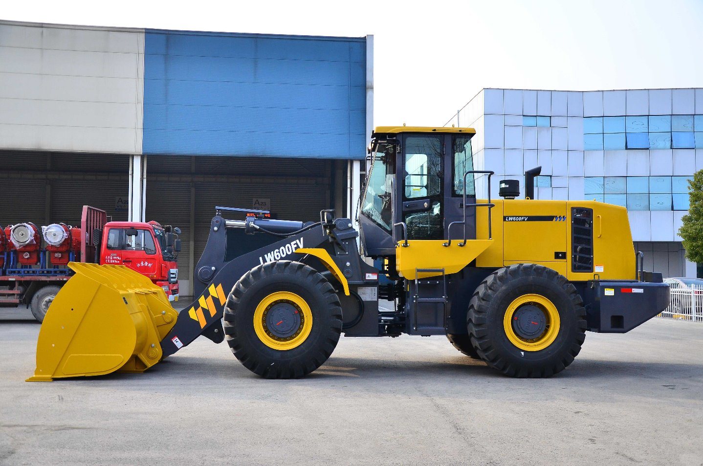 Wheel Loader 6t Front End Loader 3.5cubic Lw600kn