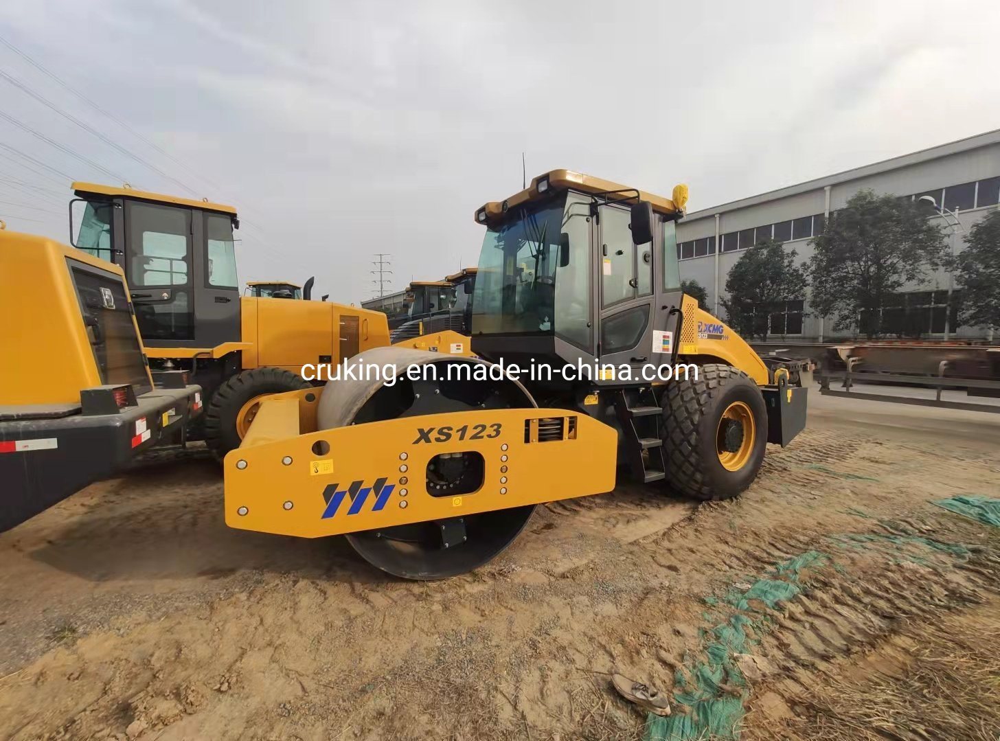12ton Hydraulic Single Drum Vibratory Roller Xs123
