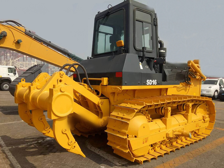 
                160CV Shantui Bulldozer SD16 con un diente Ripper
            