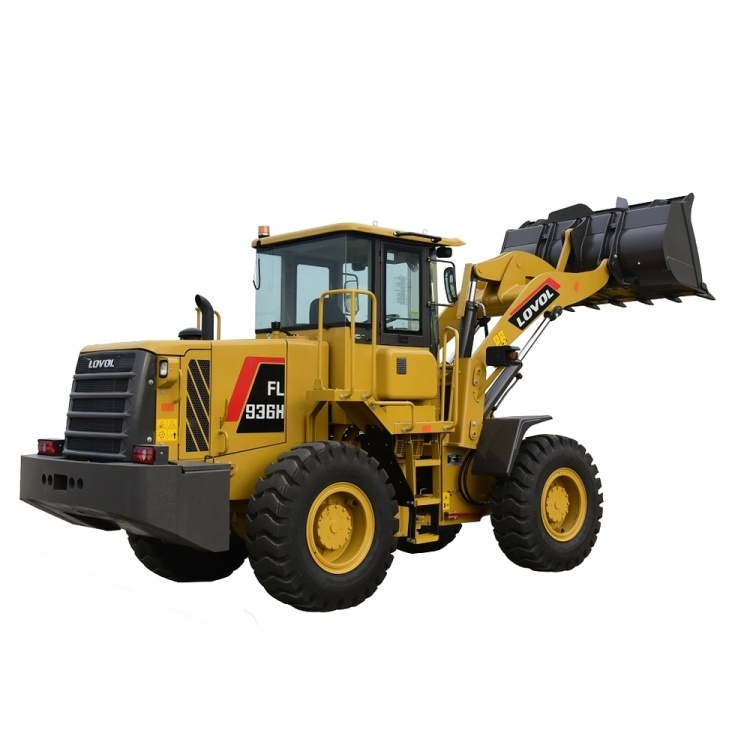 3.5ton Wheel Loader FL938h with 105kw Engine and Electronic Control Gearbox