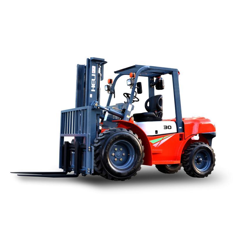 3 Ton Rough Terrain Forklift Two Wheel Drive Forklift Cpcd30