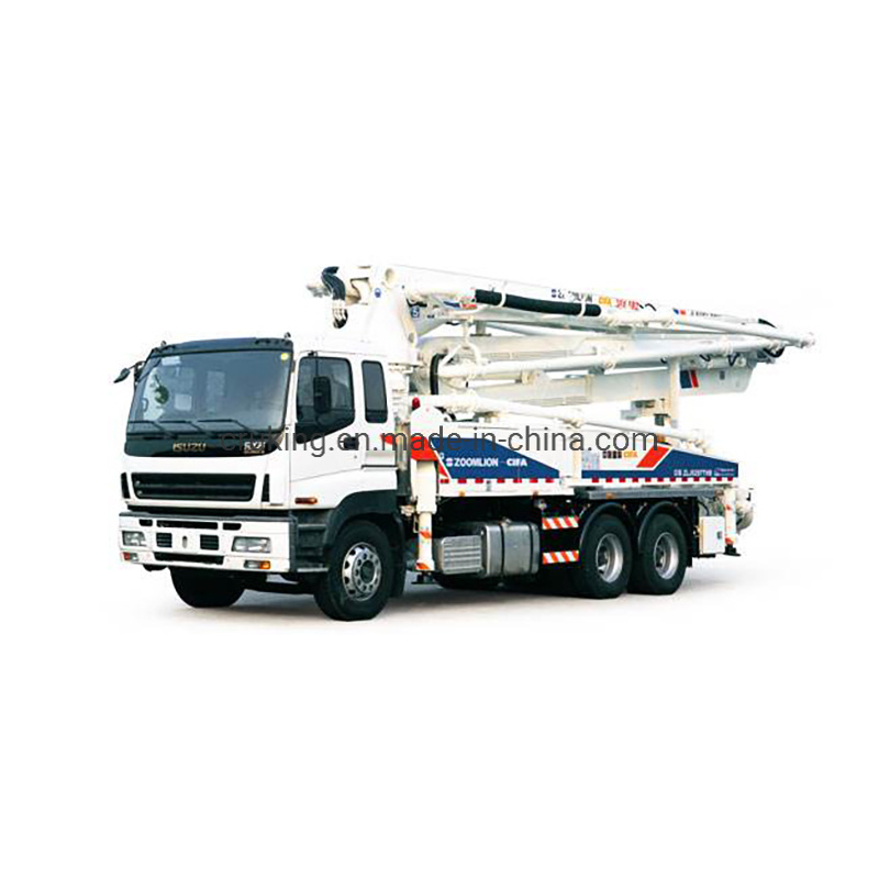 38 Meter Truck Pump Zoomlion 38X-5rz Concrete Pump with Flexible Working Performance