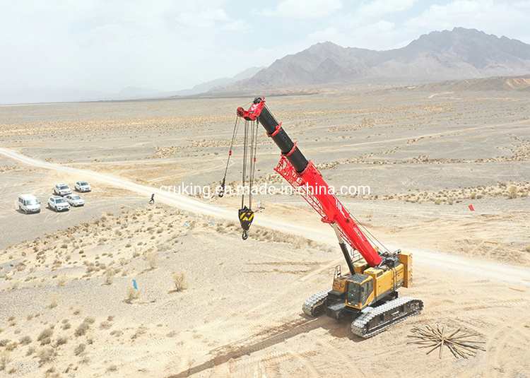 40tons Lifting Capacity Telescopic Crawler Crane Scc400tb