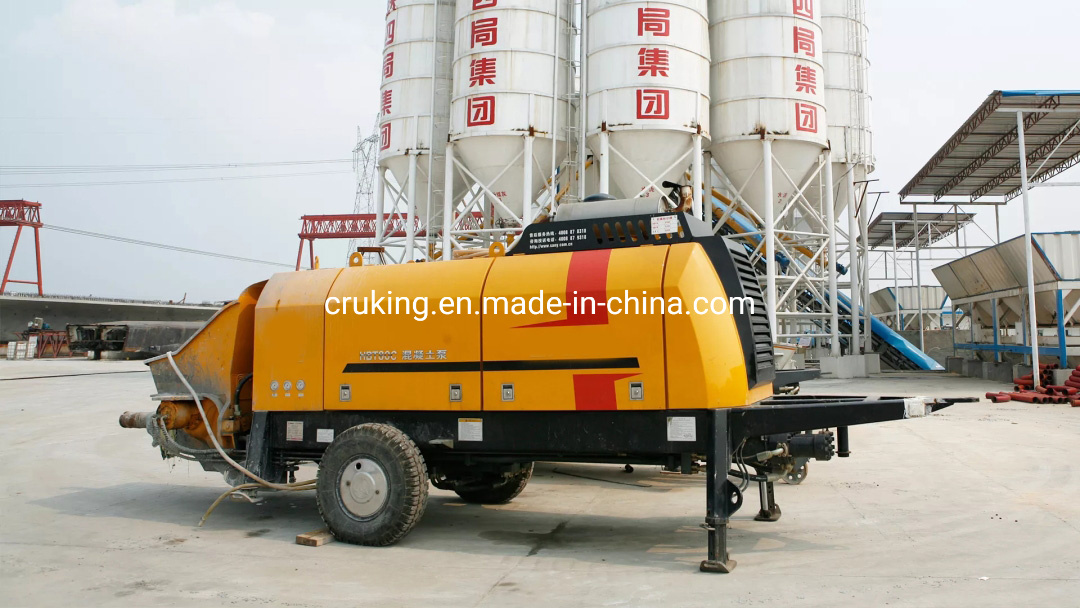 50m3/H Hbt5008c Trailer Concrete Pump