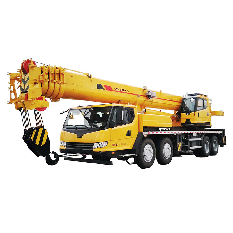 50t Mobile Truck Crane Qy50ka with Spare Parts for Sale