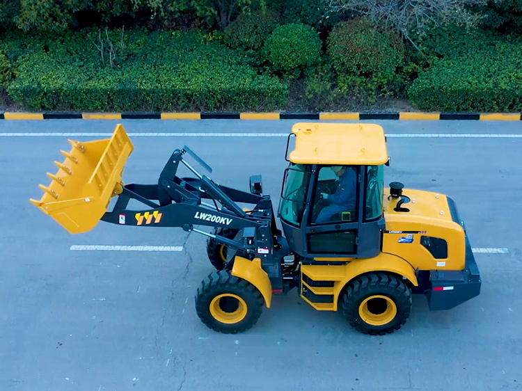 66.2kw Power Lw200kv 2ton Mini Small Micro Wheel Loader