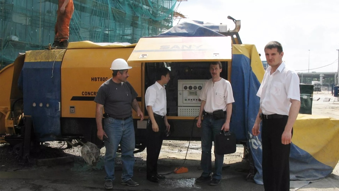 
                70m3/H Trailer-Mounted Pompe à béton
            