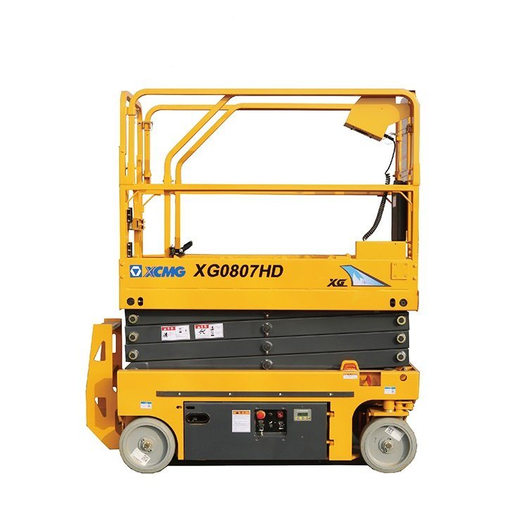 8m Small Hydraulic Manual Electric Scissor Lift Platform Xg0807HD