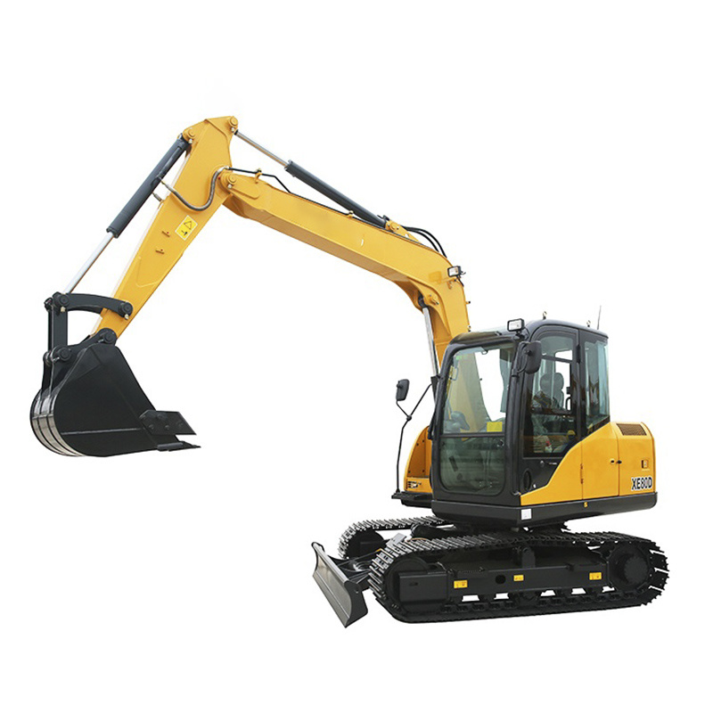 8ton New Hydraulic Crawler Excavator Digger Machine Xe80d