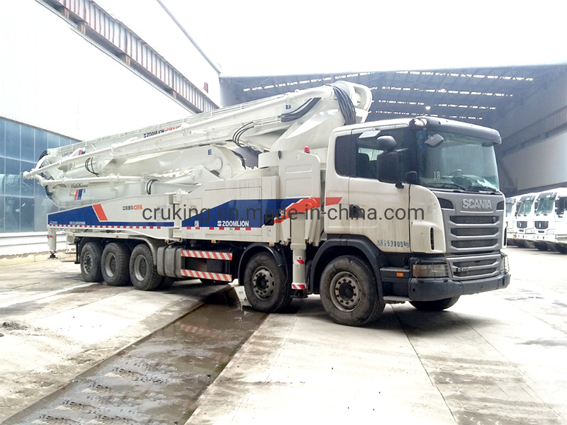 Brand Zoomlion 63m Concrete Pump Mounted Truck Selling 63X-7rz