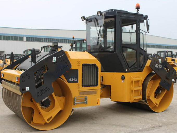 China 13 Ton Strong Against Drum Road Roller Compactor Price 6213e