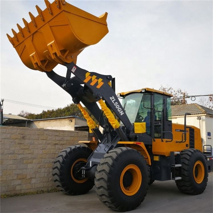 China 5ton Loader Zl50gn Wheel Loader Articulated Loader