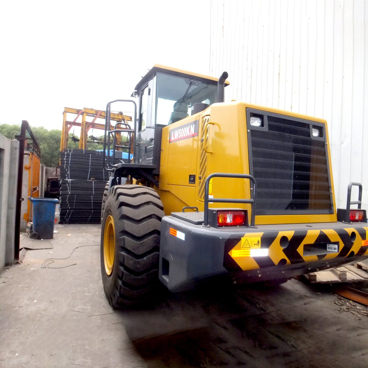 China Brand 5ton Hydraulic Wheel Loader Lw500kn for Sale