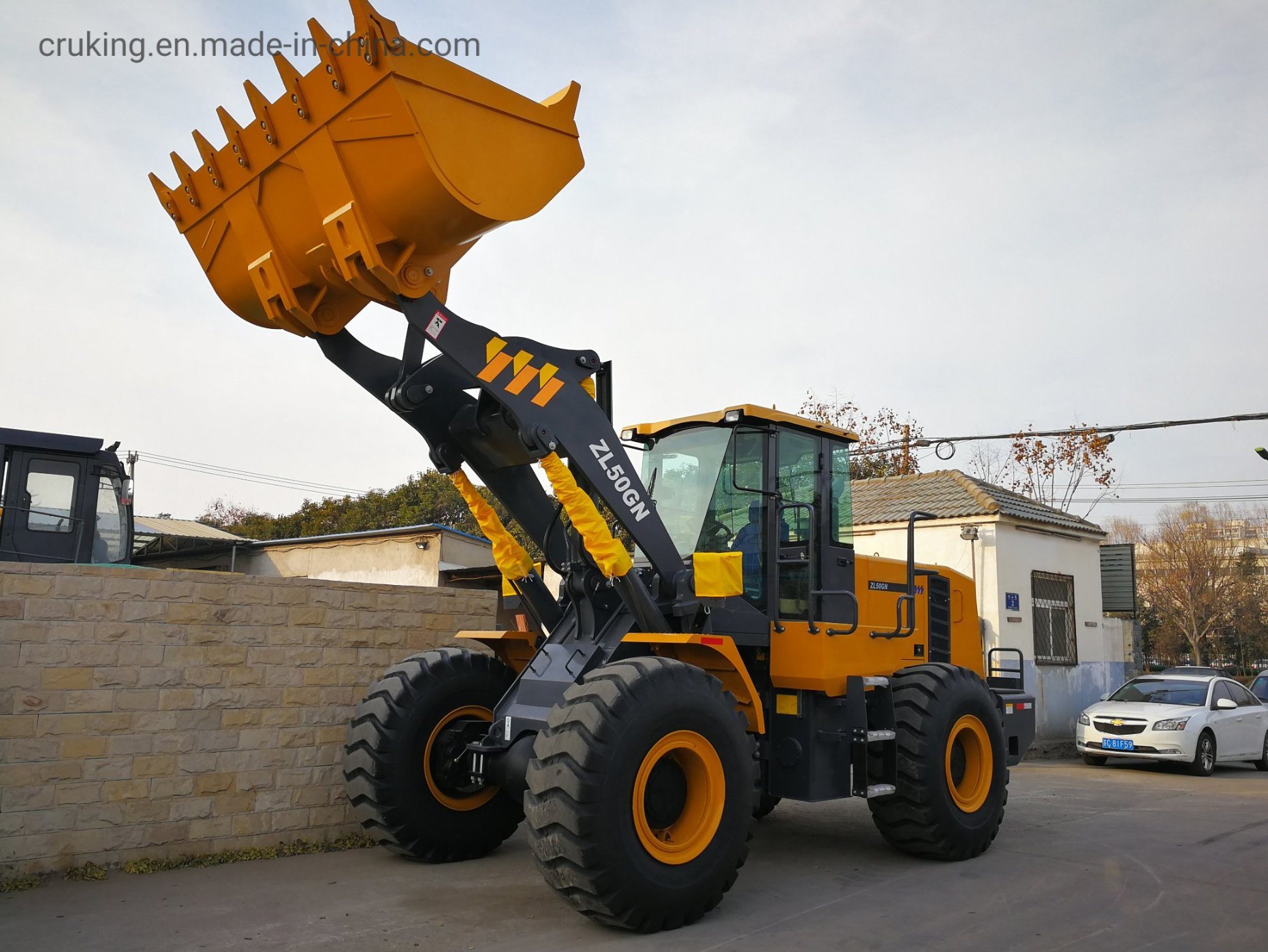 China Engineering Construction Machinery 5ton Wheel Loader Le500fv for Sale