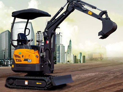 China Famous Brand Crawler Excavator 0.88 Ton Xn08 with Spare Parts for Sale