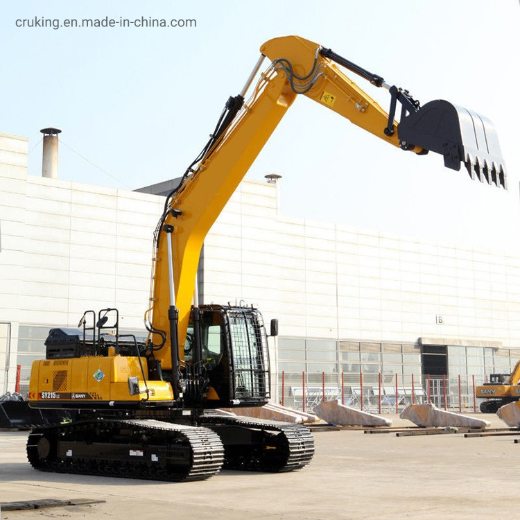 China Famous Brand Sy215c New Excavator with Professional Design