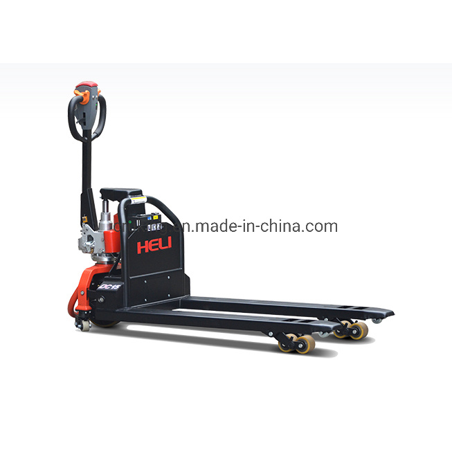 China Heli 1.5ton Electric Pallet Truck Forklift Cbd15 Easy Operation Electric Steering