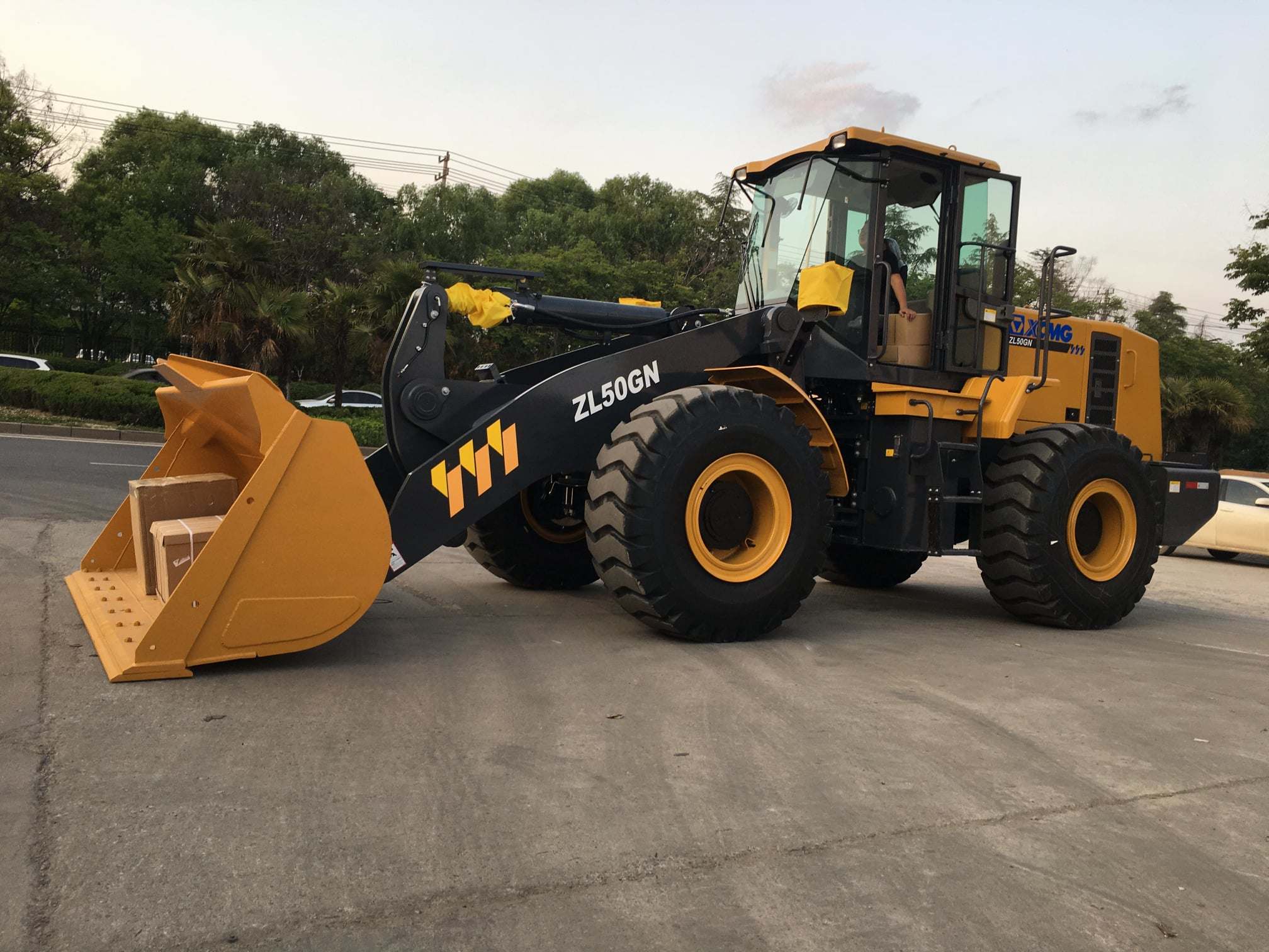 
                China mais populares 5 ton Loader ZL50GN com preço barato
            