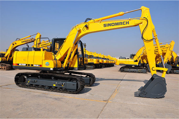 China New 15ton Crawler Excavator Ge150h with Optional Attachments