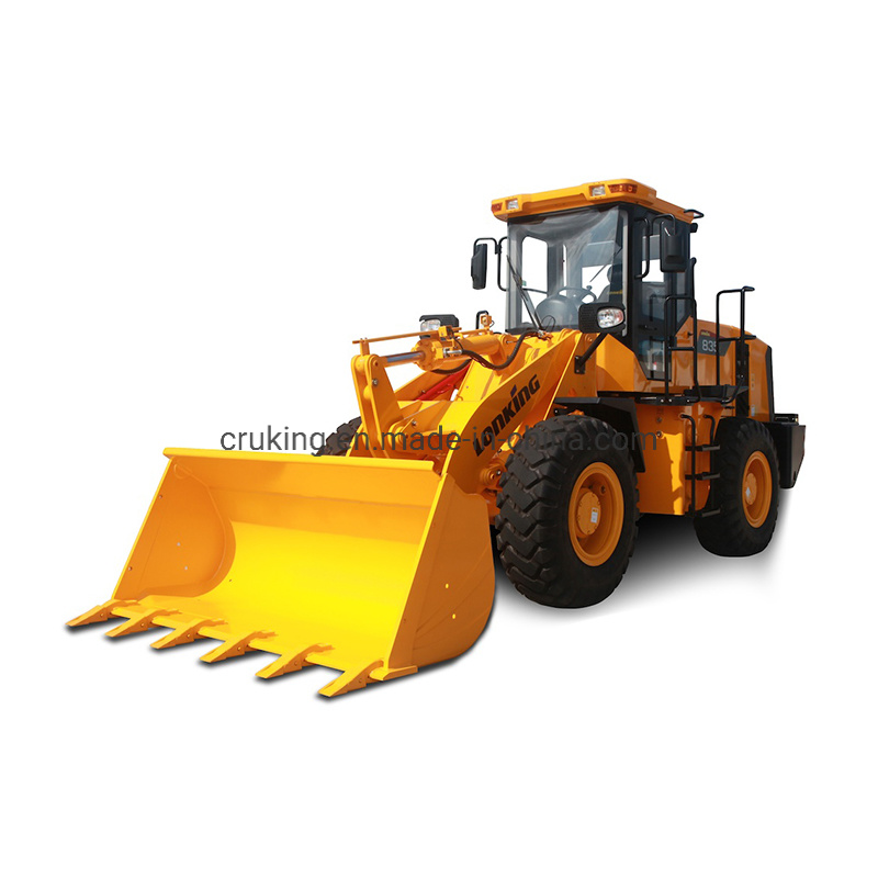 China Small Front End Wheel Loader 3 Ton Cdm833 with Shovel Bucket in Malaysia
