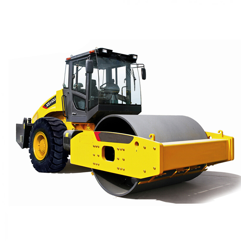 Chinese Famous Brand 12 Ton Xs123h Single Drum Tandem Road Roller High Efficiency