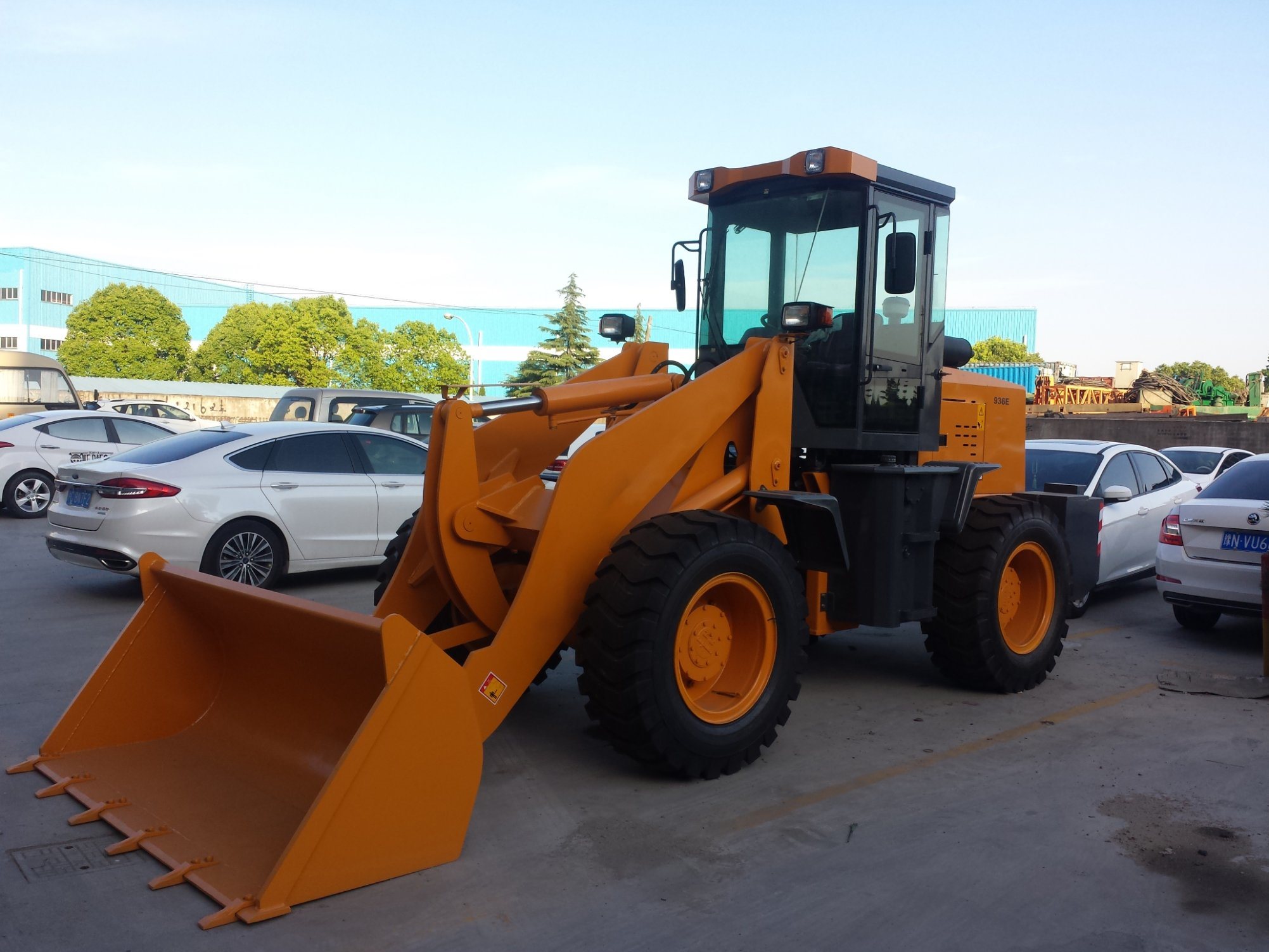Chinese Wheel Loaders 3ton Mini Front End Loader LG933L for Sale