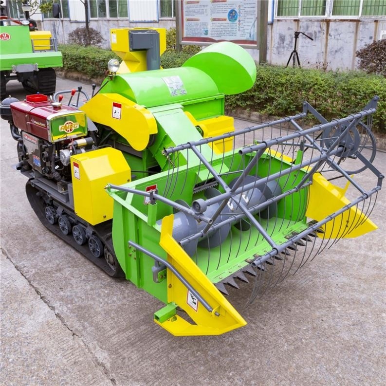 
                Maaidorser 4lz-1.0z Rice Harvester Wheat Harvester machine
            