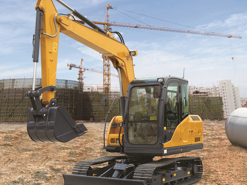 Construction Equipment 7 Ton Trackhoe China Crawler Excavator Price Xe75D