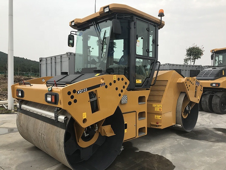 Cruking 12 Ton Double Drum Road Roller Xd123 Vibratory Road Roller