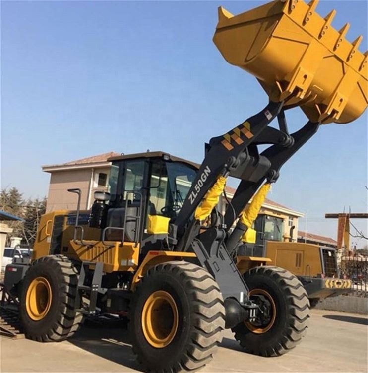 Cruking 5ton Wheel Loader Zl50gn Articulated Loader with Weichai Engine