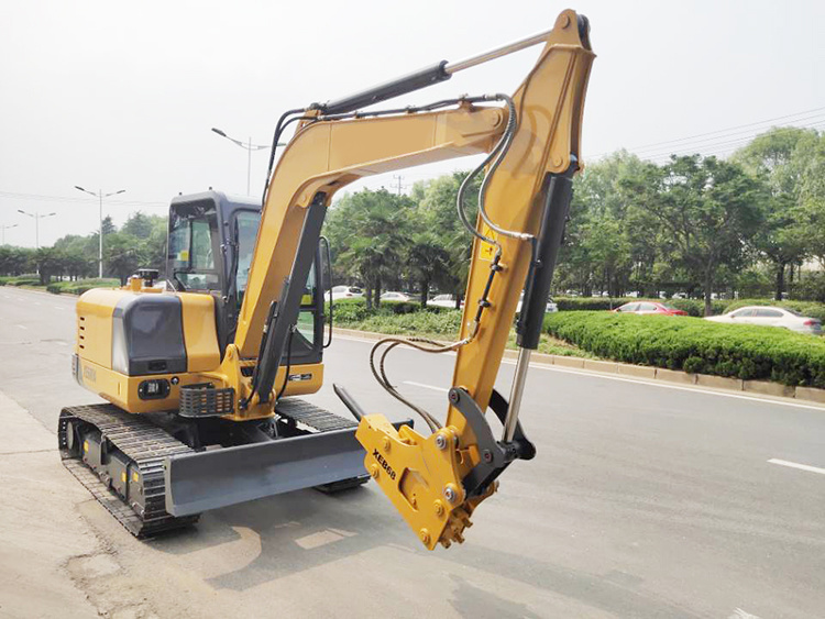 China 
                excavadora de cadenas Cruking 6ton xe60da pequeño Digger en venta
             proveedor