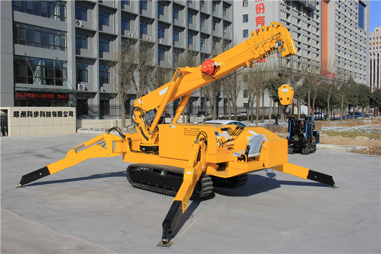 Easy to Operate Small Crawler Spider Crane Kb1.0 for Glass Installation