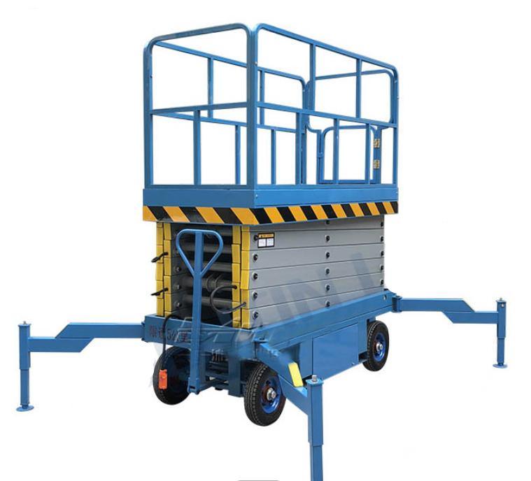 
                Elektrische liften voor buiten, 12 m, mobiele Scissor Lift Table
            