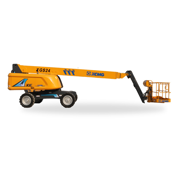 Factory Hydraulic Boom Lift 24m Mobile Telescopic Boom Lift Platform Xgs24