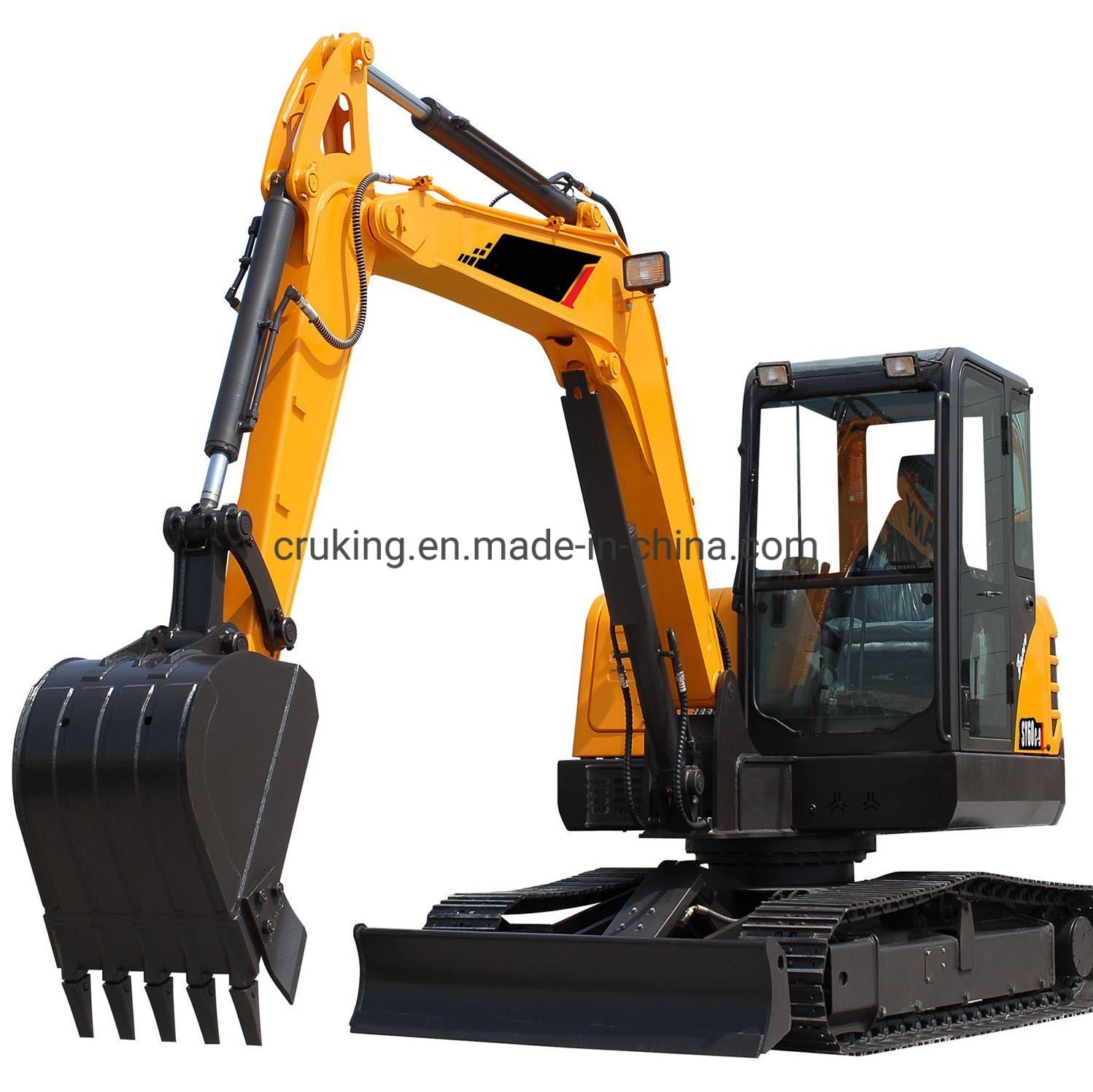 
                공장 가격 중국 크롤러 굴삭기 Sy55c 5t 최고 중공 Digger 굴착기
            