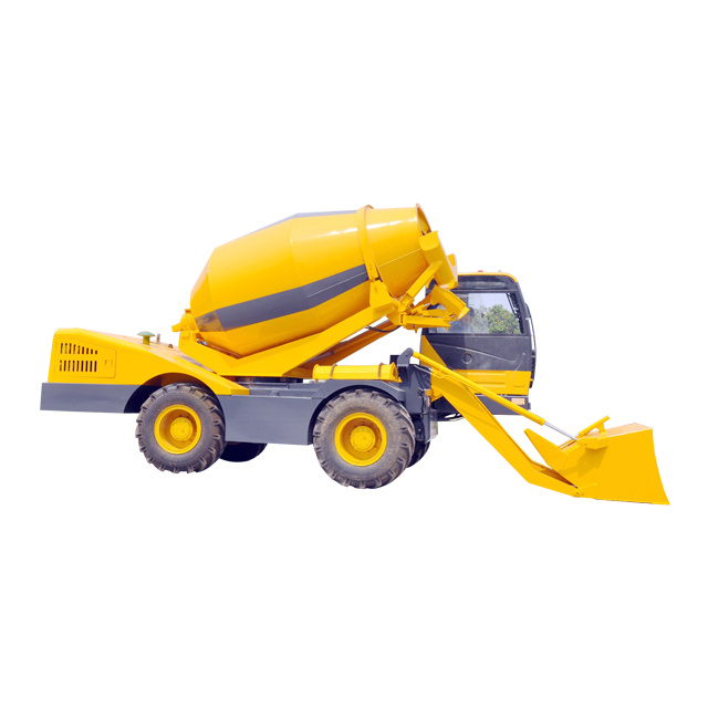 Factory Supply Hy400 Self-Loading Concrete Mixer with 4cbm Drum for Sale