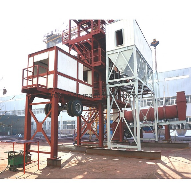 Factory Supply Ylb1000 Mobile Asphalt Mixing Plant 80tph