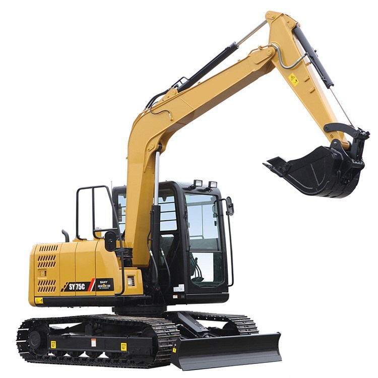 Famous Brand China 7t Hydraulic Small Crawler Excavator Sy75c