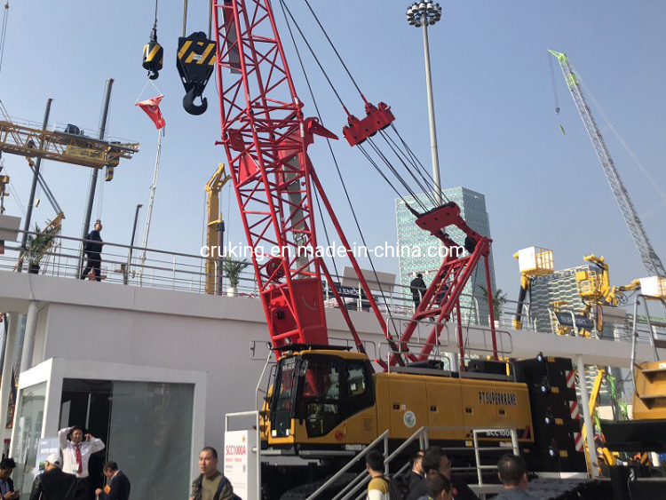 Famous Chinese Brand Crawler Crane 70ton 75 Ton Jib Crane Scc750A in Stock for Sale