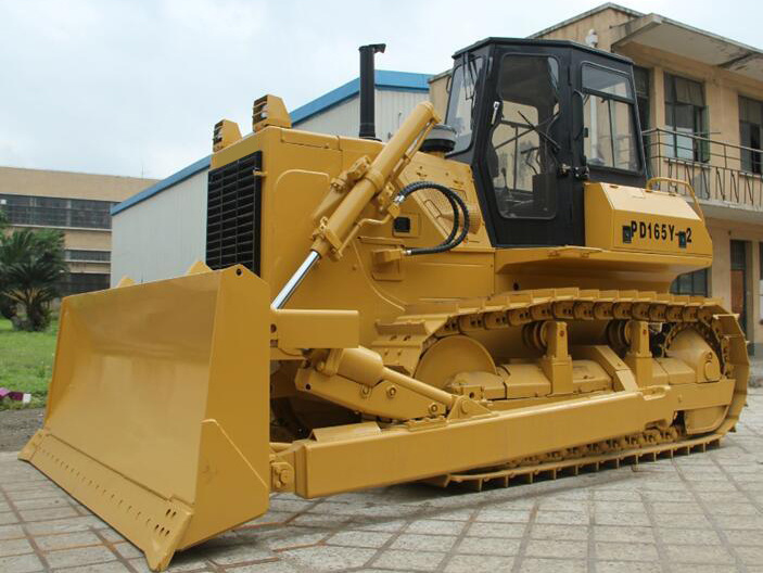 
                Fonctionnement souple et pratique de rotation Bulldozer PD165y
            