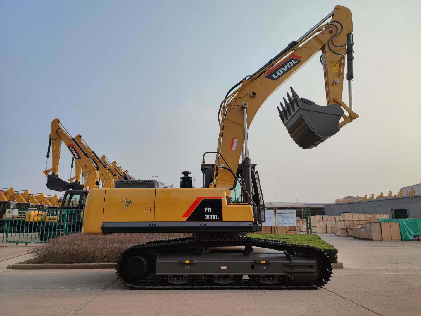 Fr370e 37 Ton Excavator Lovol Excavator for Sale in Zimbabwe