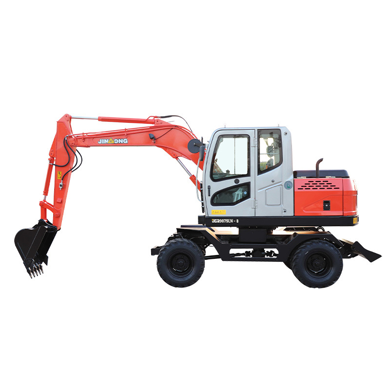 Good Quality 6ton Wheeled Excavator Wheeled Digger