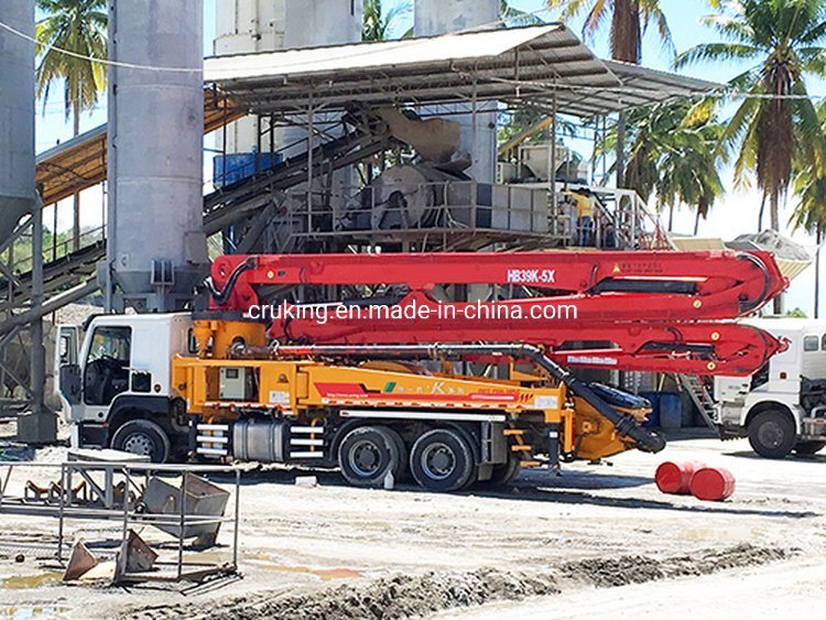 Hb43V 43m Foundation Construction Truck-Mounted Concrete Pump