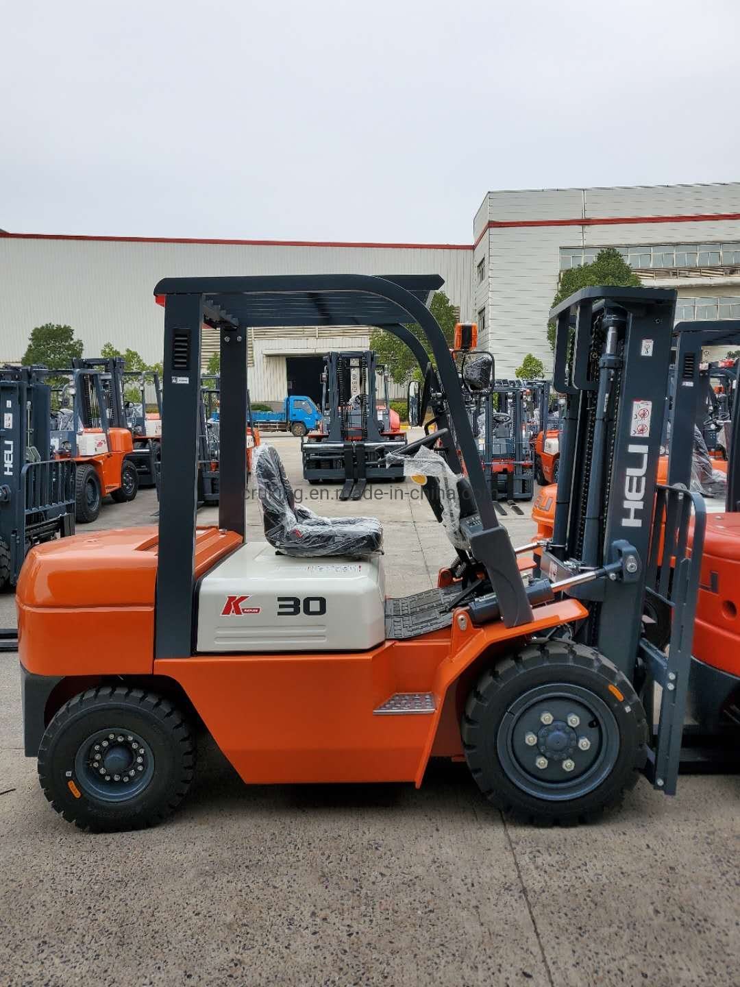 Heli 3 Tons Diesel Forklift with Cheap Price Cpcd30