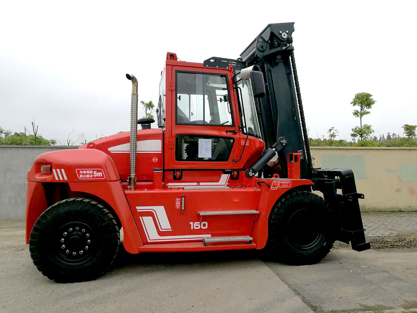 Heli Cpcd160 16 Ton Diesel Engine Forklift with High Dumping