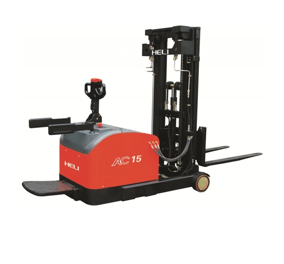
                Heli Forklift 1.2ton Small Electric Reach Truck Cqdm12 Stacker
            